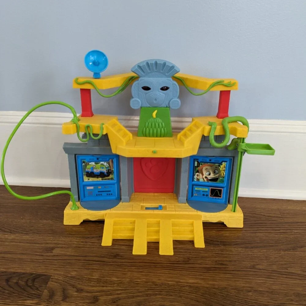 ⭐ Paw Patrol Monkey Temple & Tracker + Vehicle